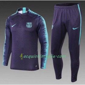 Barcellona Tute Felpe da Allenamento Blu 2018/2019